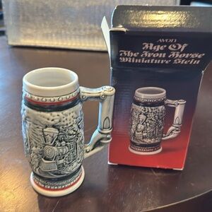 Vintage Avon Train Mug - Mini Beer Stein, Union Pacific, Twentieth Century